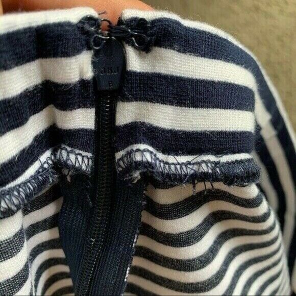 Issac Mizrahi NYC Striped Mini Skirt Women's size Medium - Picture 7 of 8